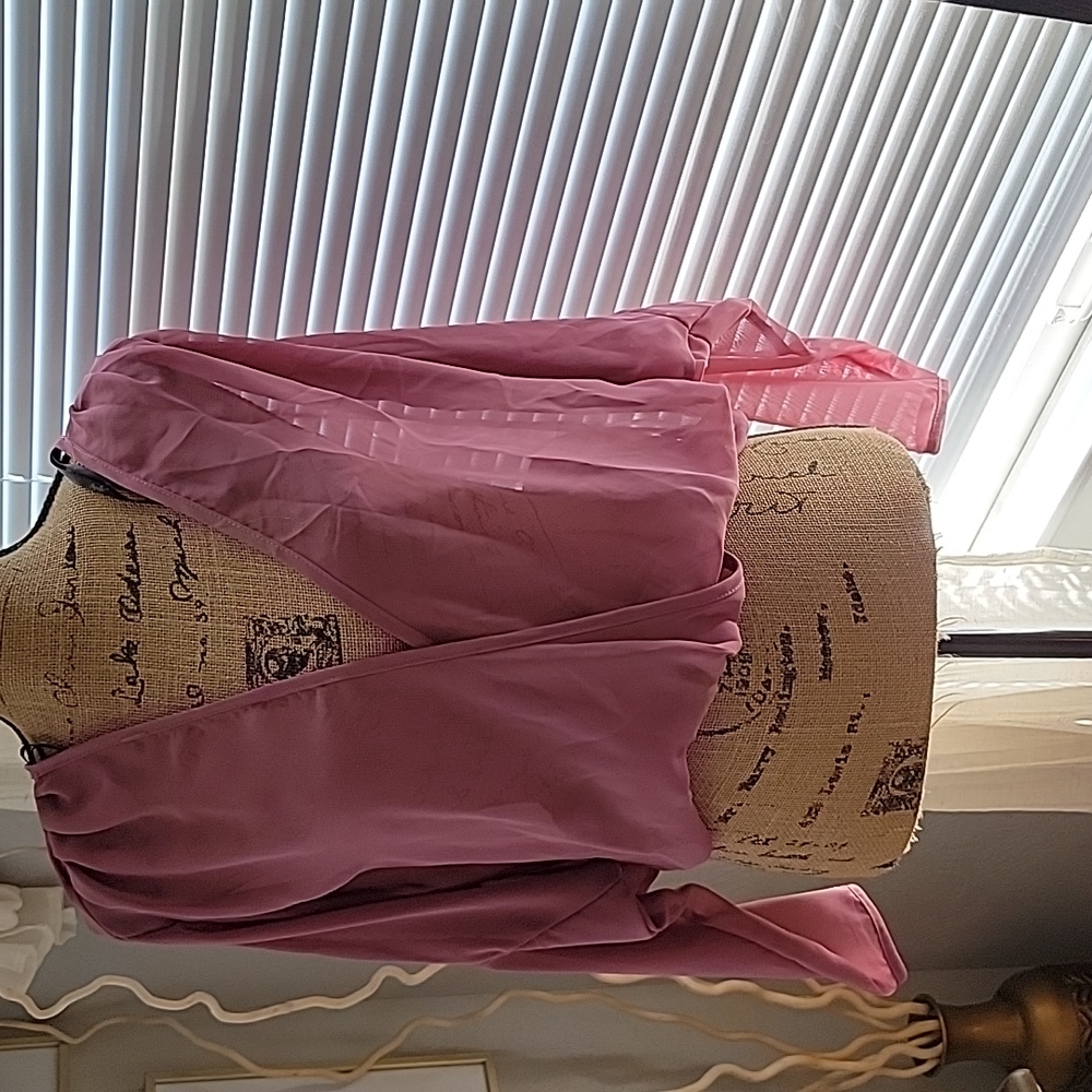 Papaya Wrap Top